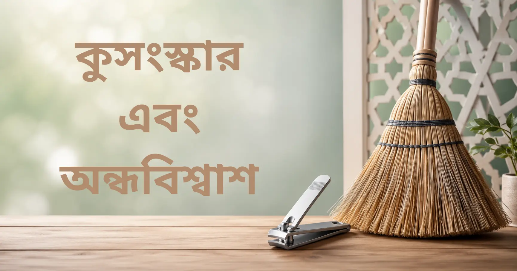 নখ কাটা ও ঘর ঝাড়ু দেওয়া নিয়ে প্রচলিত কুসংস্কার