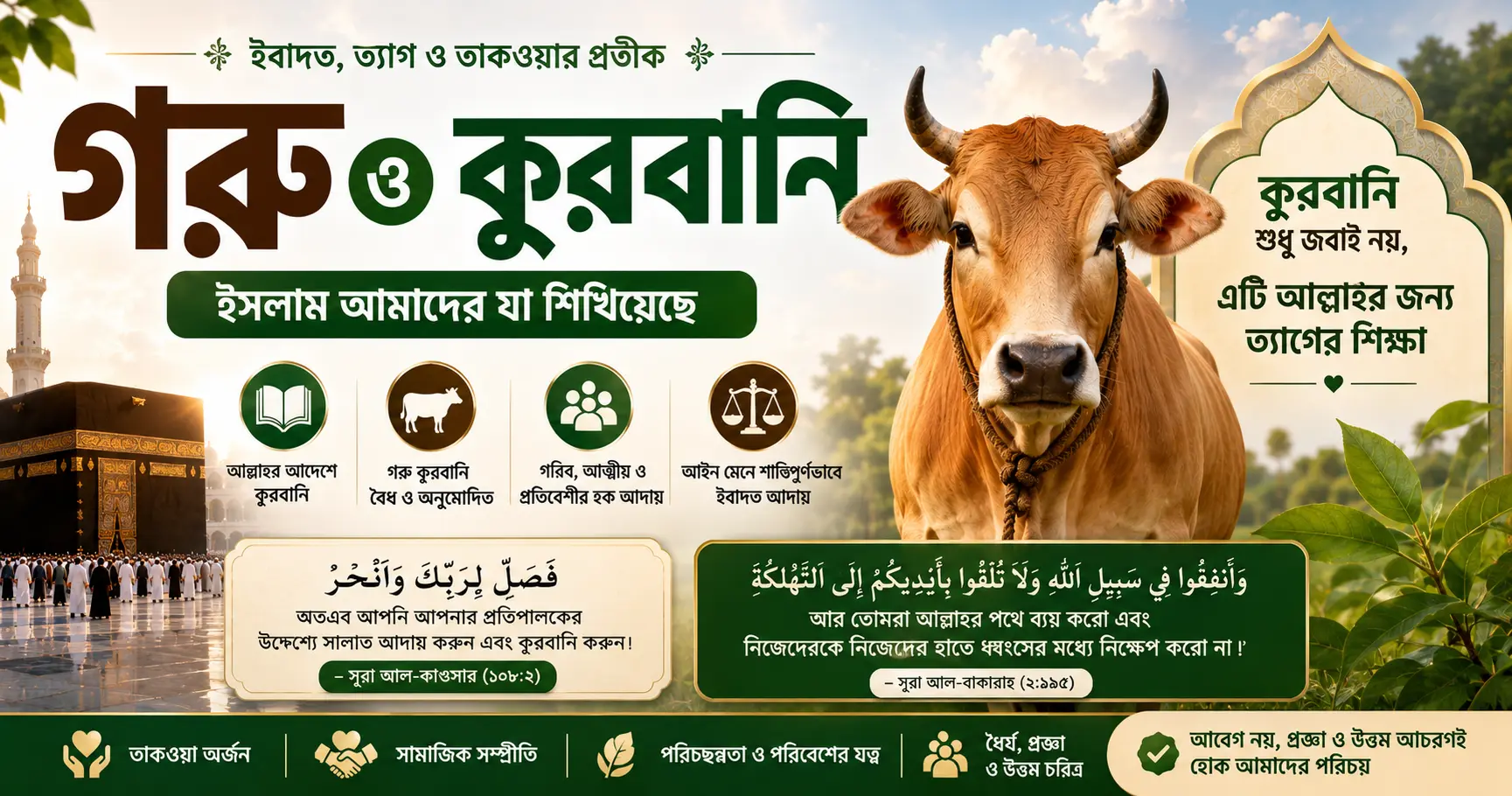 কুরবানি এবং গরু
