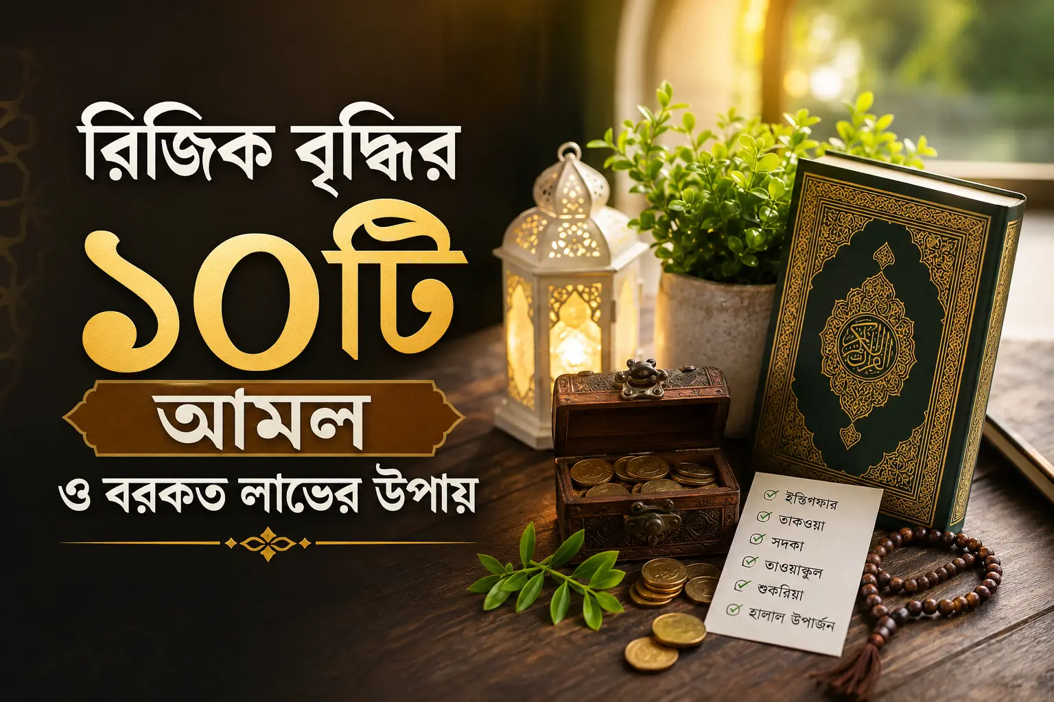 রিজিক ও বরকত
