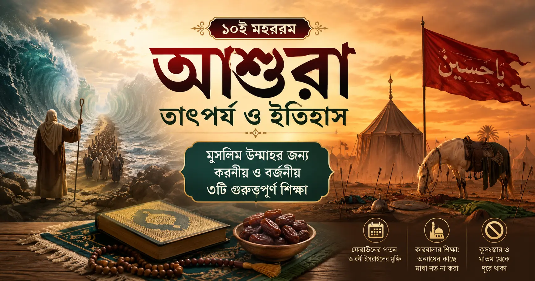 পবিত্র আশুরার তাৎপর্য ও ইতিহাস